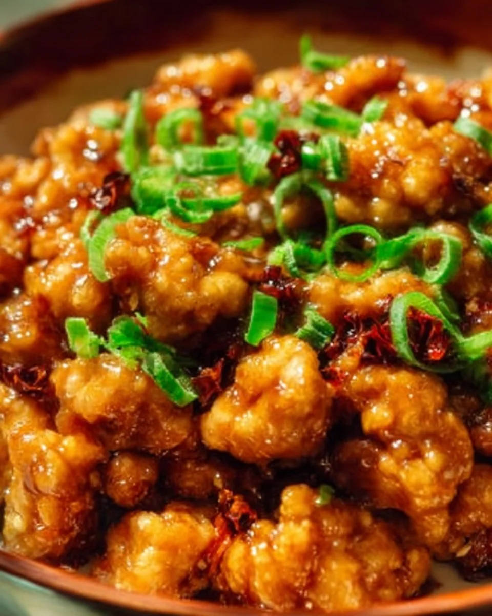 Ground Orange Chicken