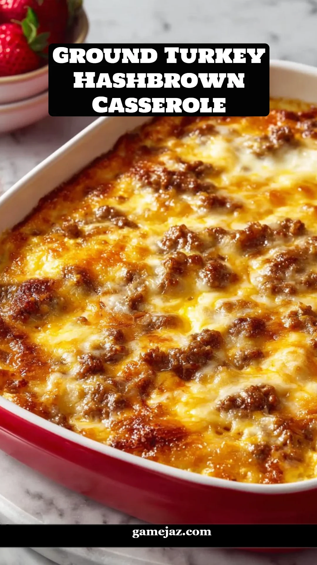 Ground Turkey Hashbrown Casserole