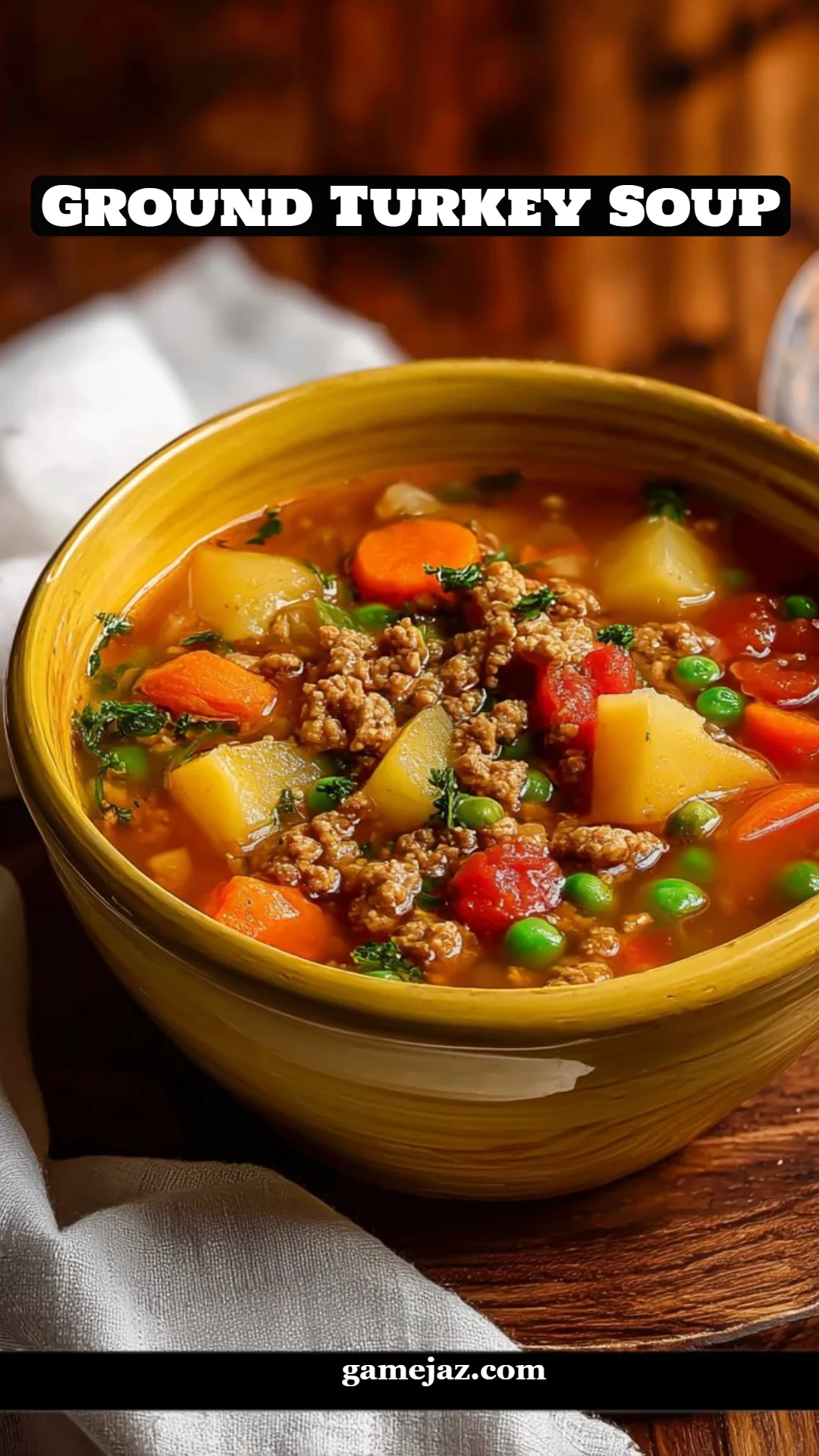 Ground Turkey Soup