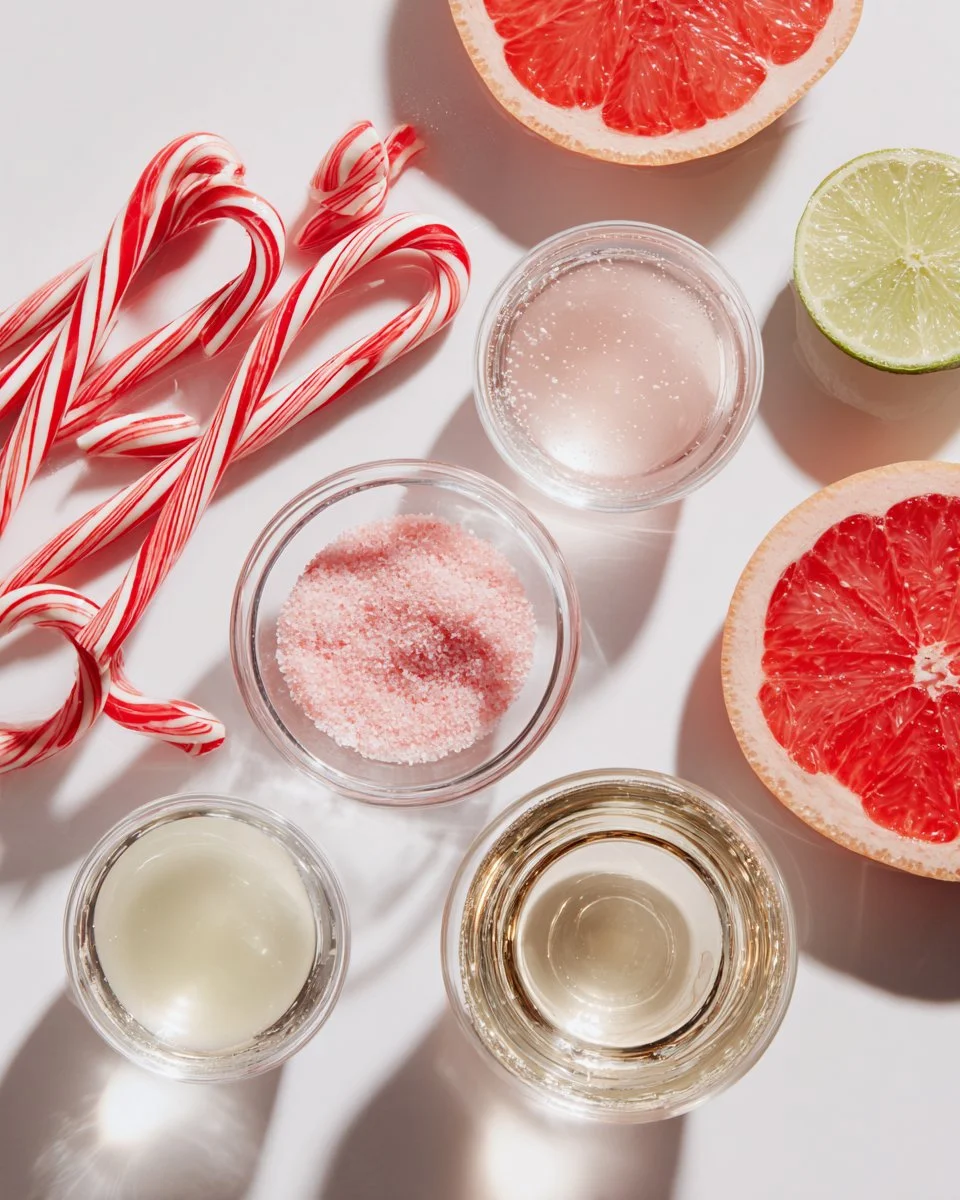 Holiday Candy Cane Prosecco