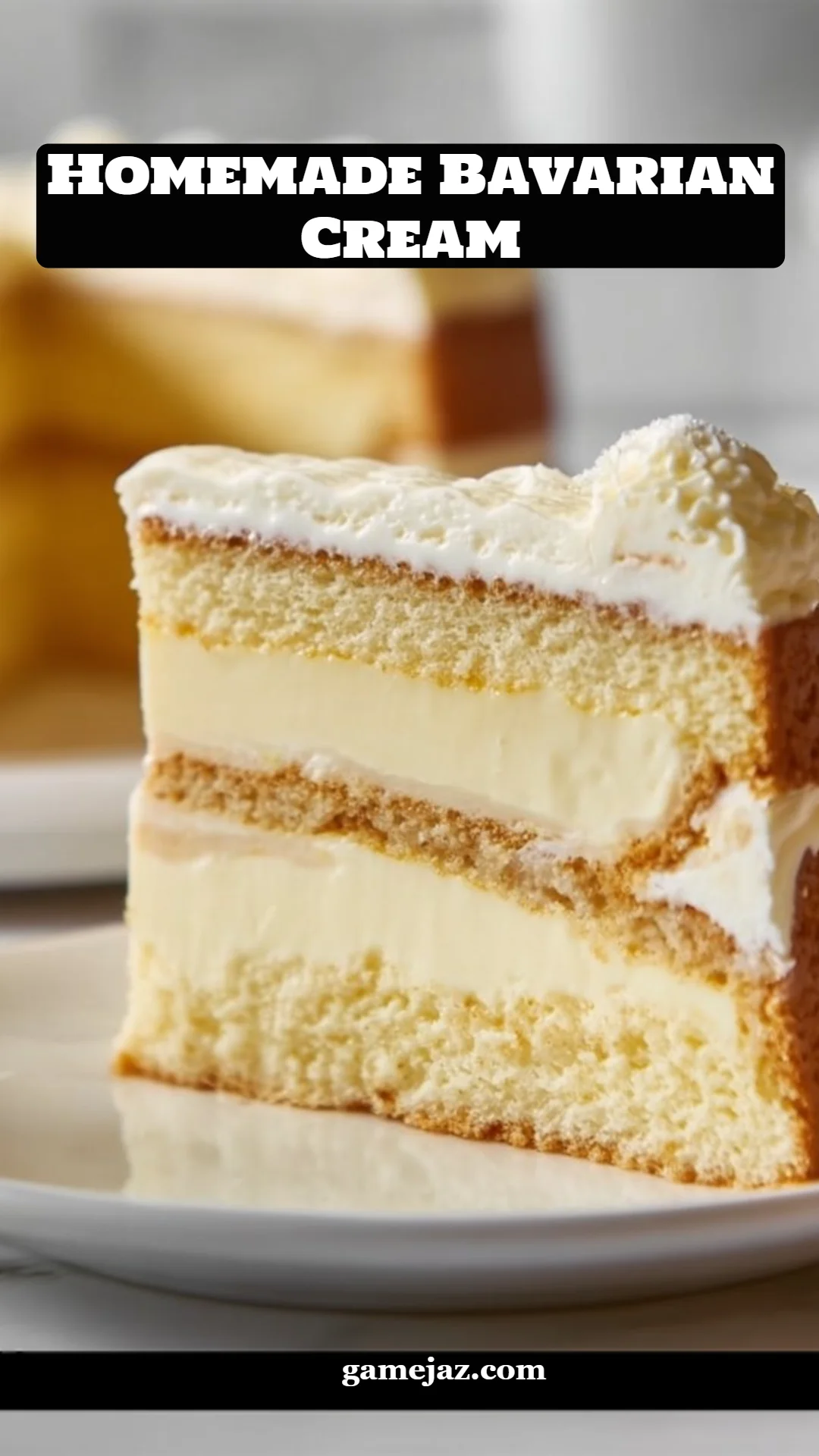 Homemade Bavarian Cream