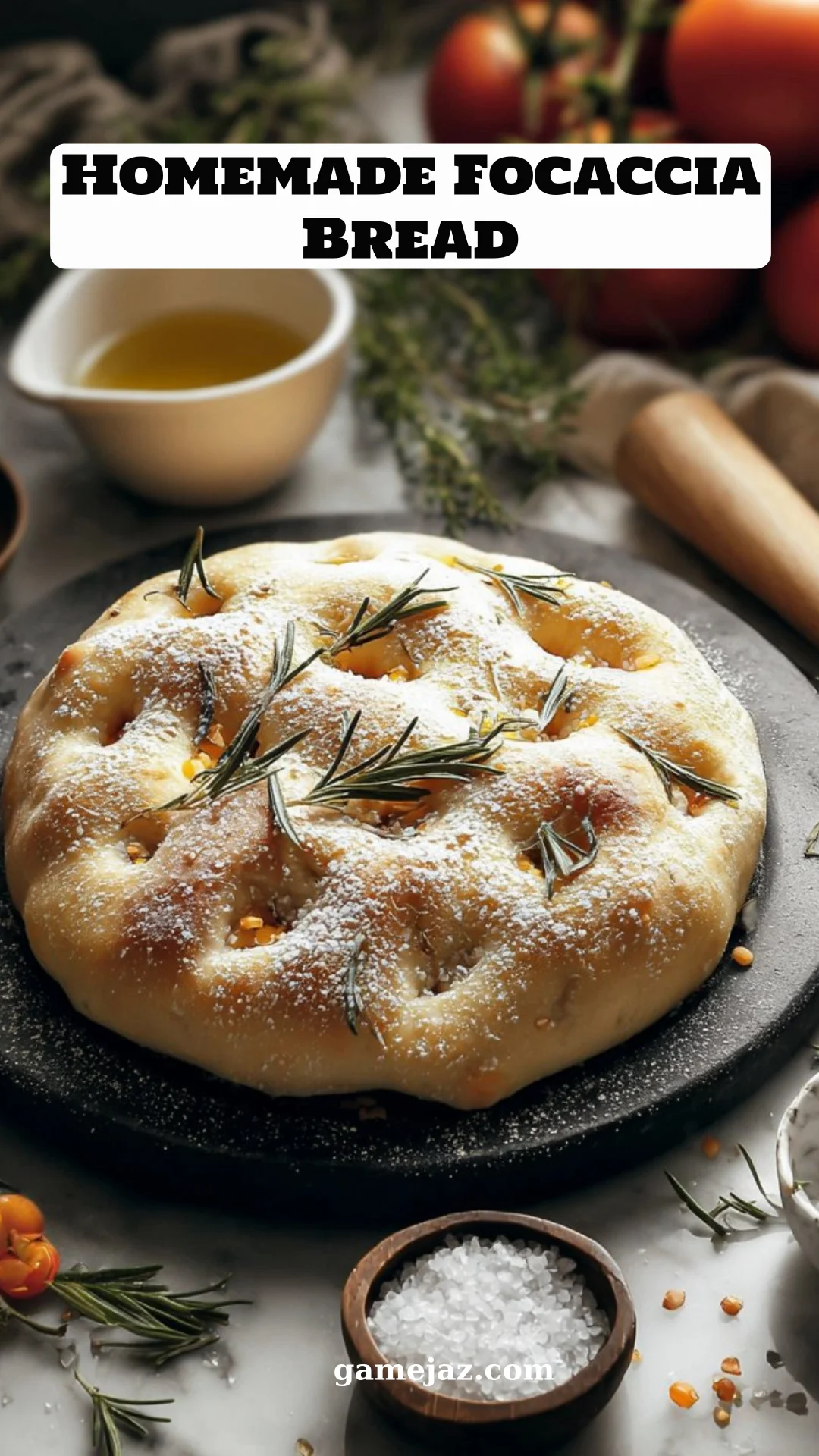 Homemade Focaccia Bread