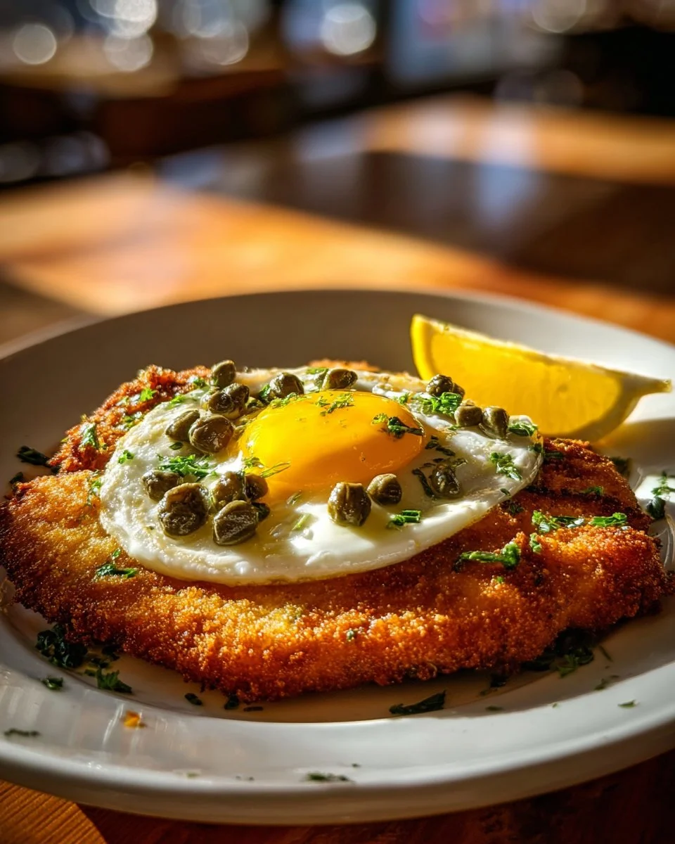 Irresistible Holstein-style Schnitzel