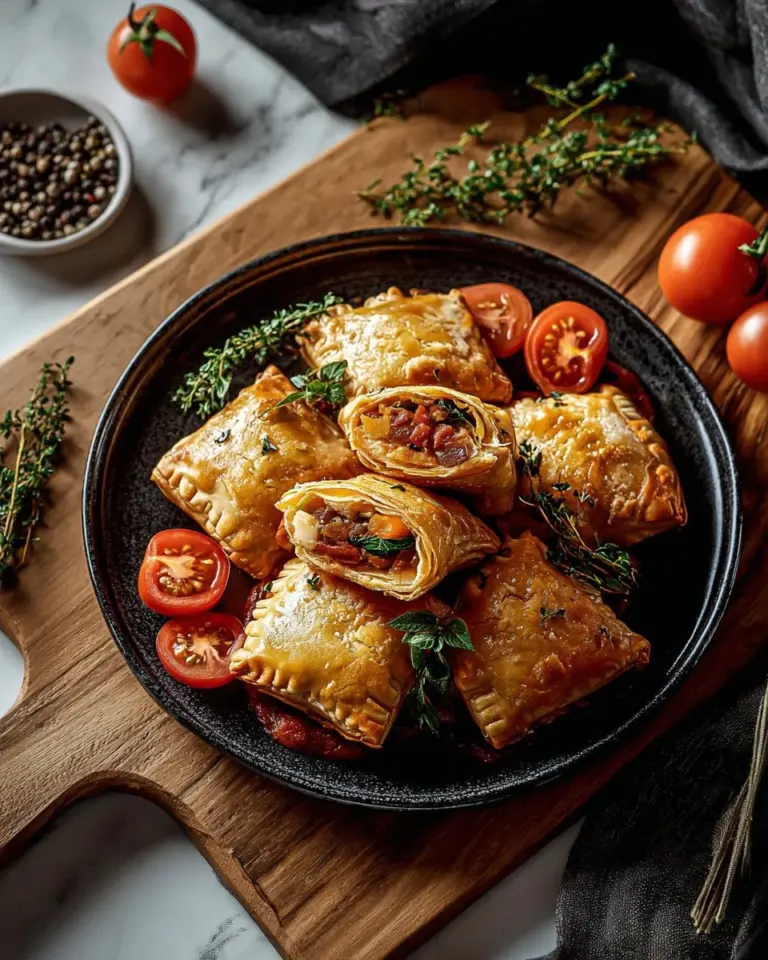 Italian Sub Squares served on a platter with fresh ingredients and toppings