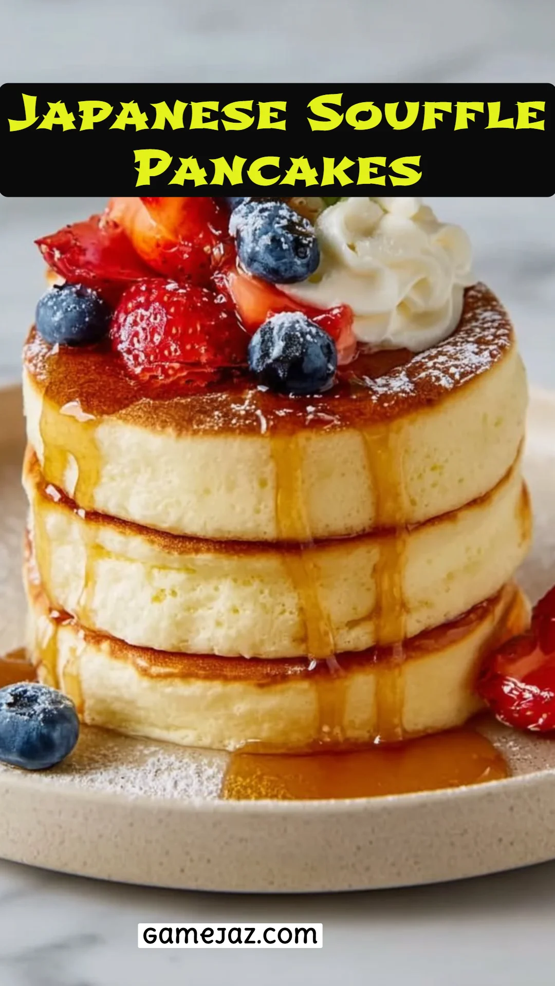Japanese Souffle Pancakes