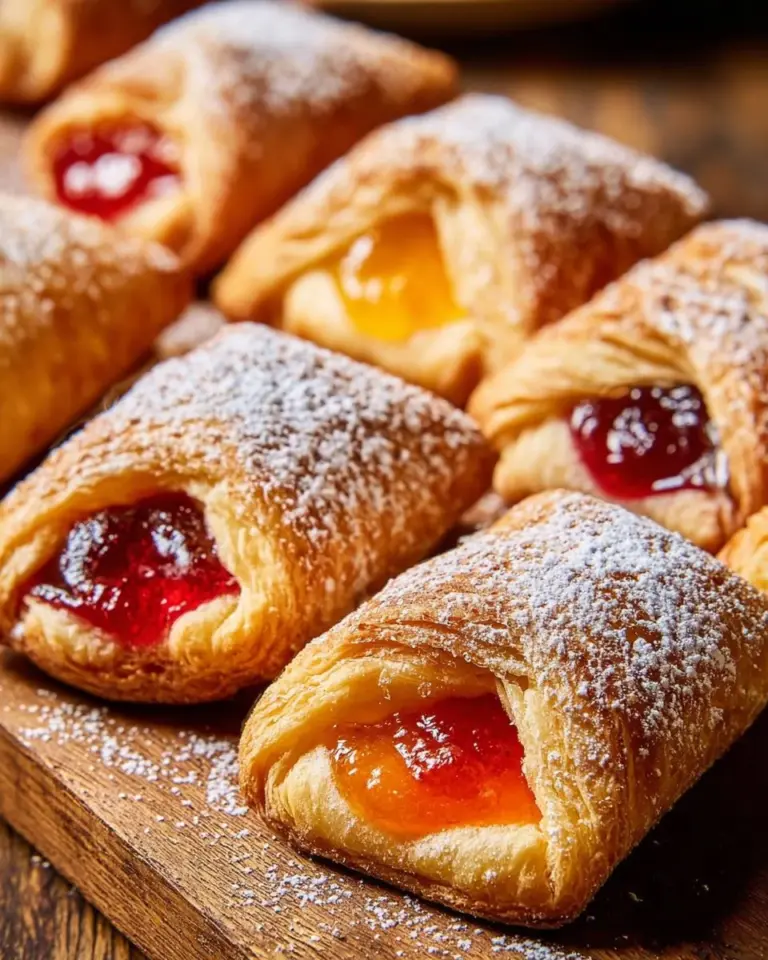 Plate of homemade Kolacky cookies with fruit filling