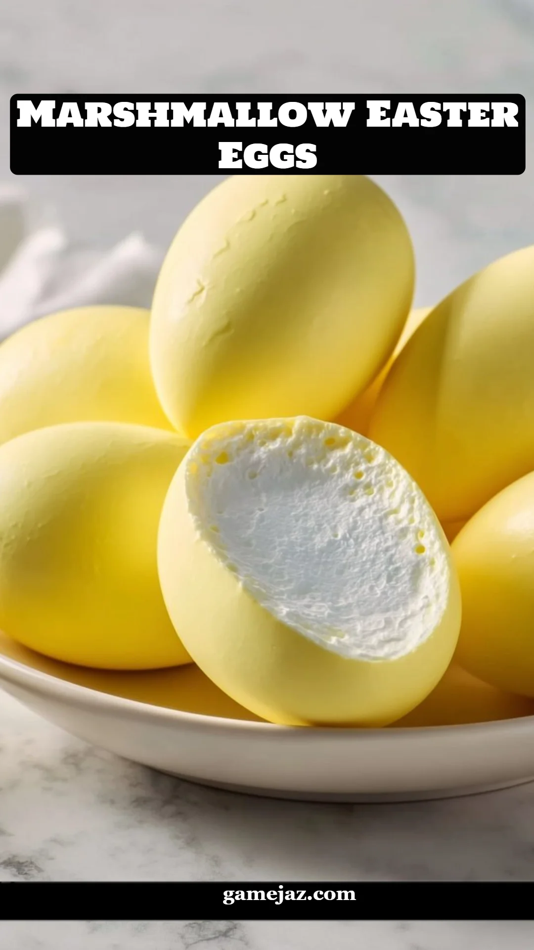 Marshmallow Easter Eggs