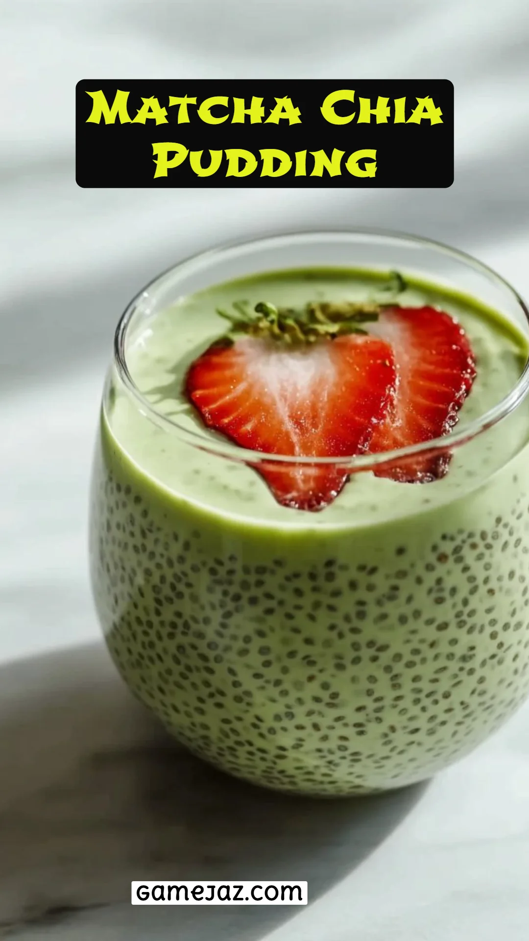 Matcha Chia Pudding