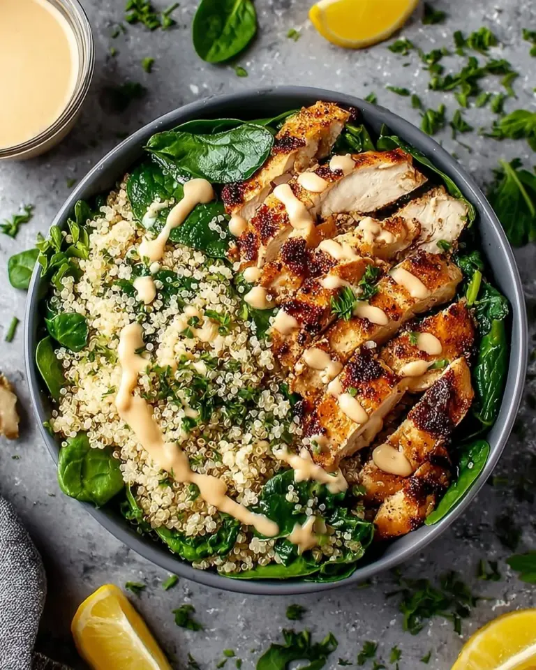 Delicious Melt In Your Mouth Caesar Chicken served on a plate with fresh herbs