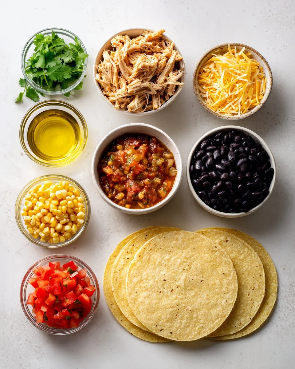 Mexican Rotisserie Chicken Tostadas