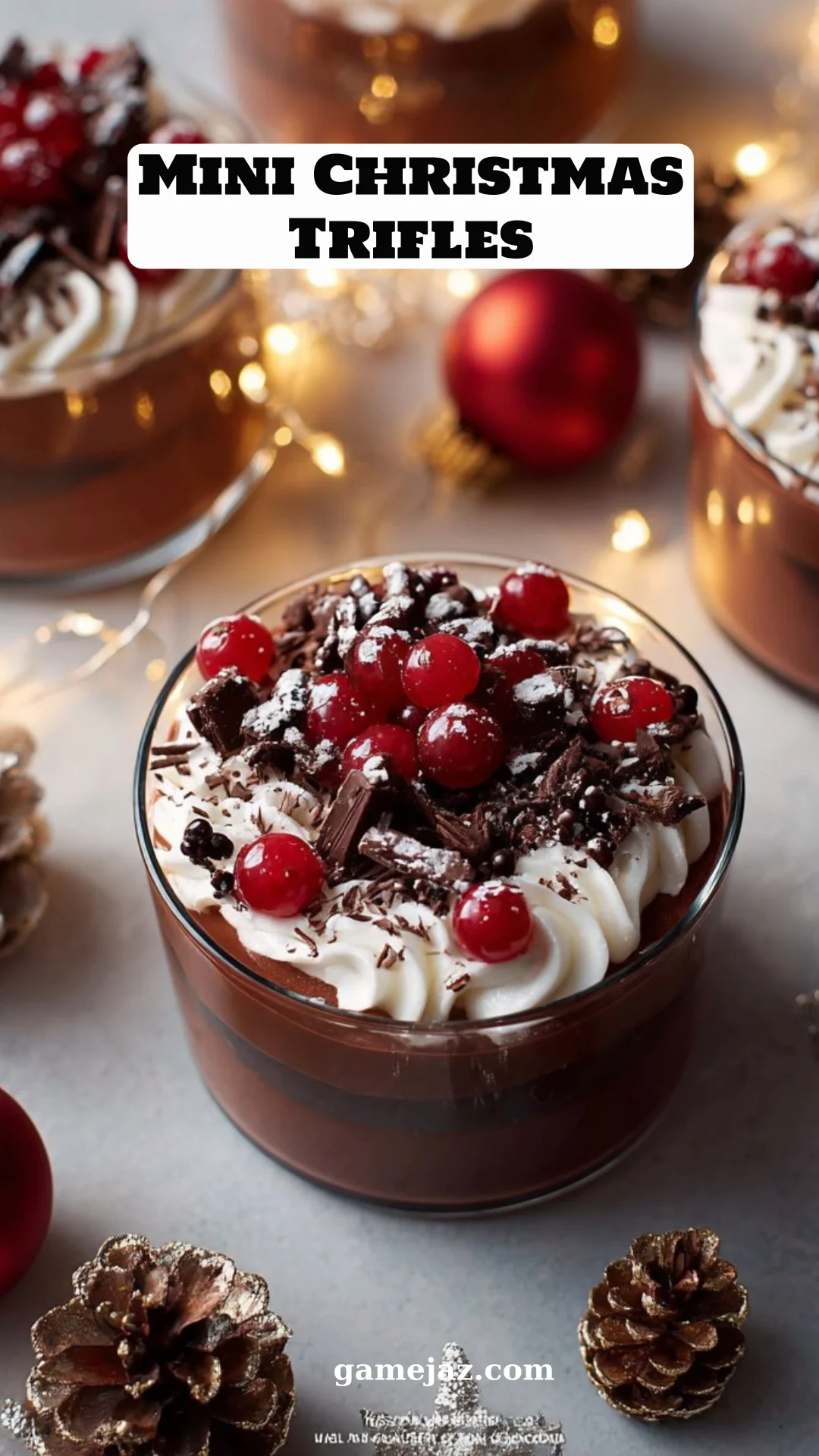 Mini Christmas Trifles