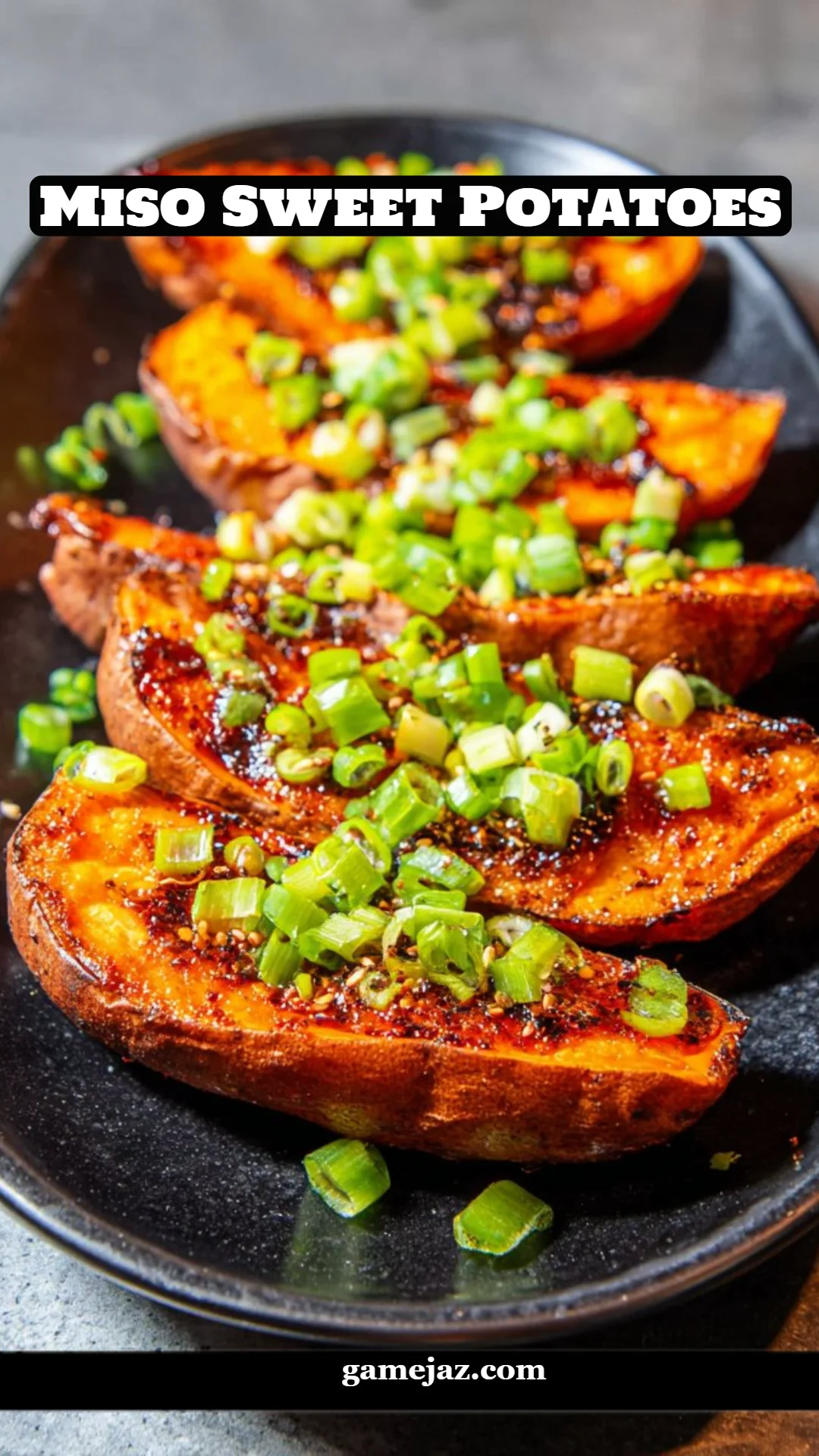Miso Sweet Potatoes