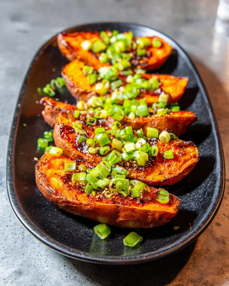 Miso Sweet Potatoes
