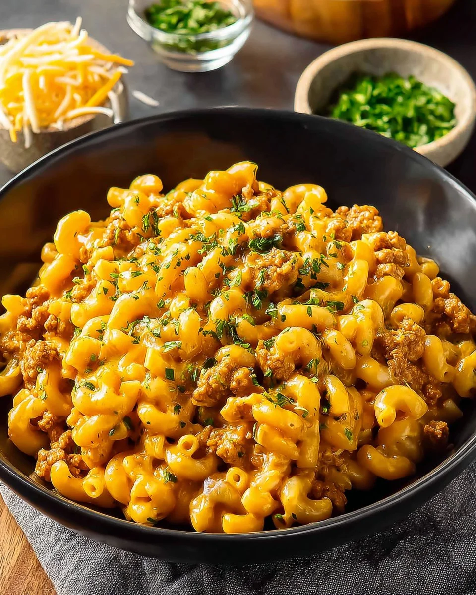 One-Pot Ground Turkey Hamburger Helper
