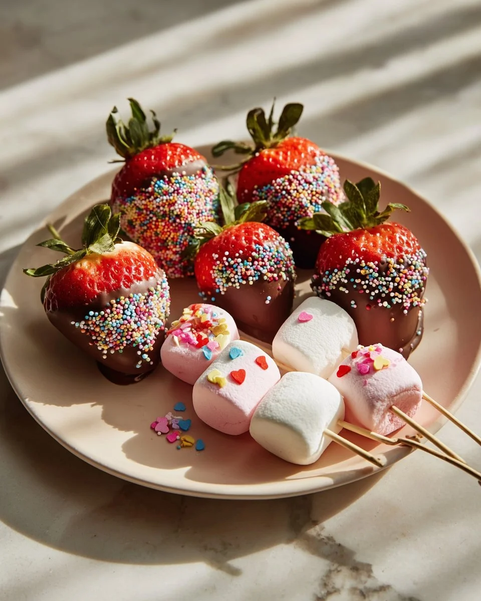 Romantic Chocolate Dipped Treats