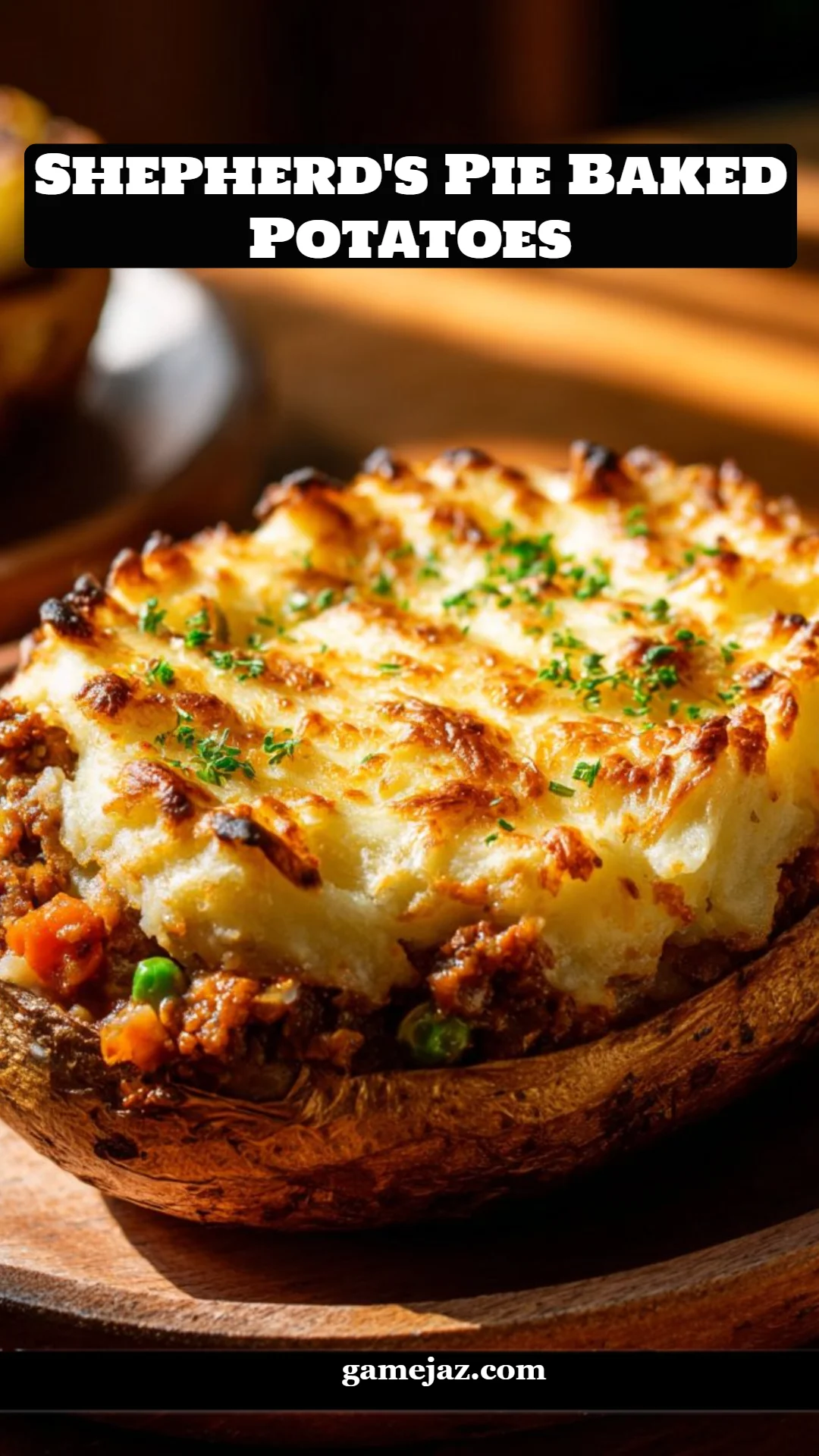 Shepherd's Pie Baked Potatoes