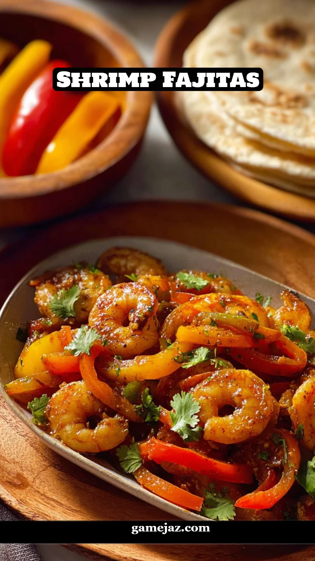 Shrimp Fajitas