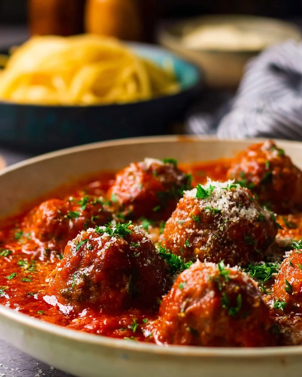 Bowl of simple gluten free ground turkey meatballs served with sauce
