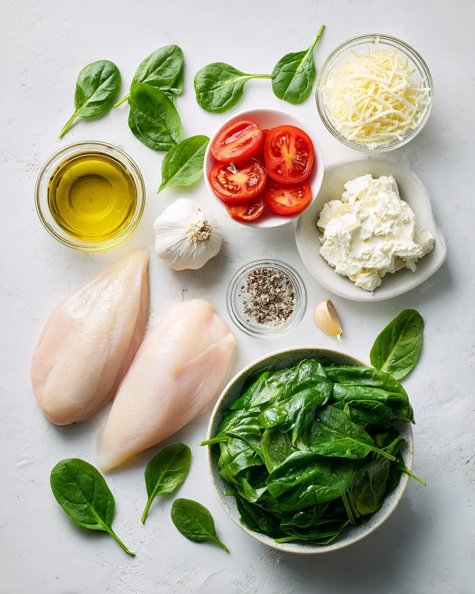 Spinach Stuffed Chicken Breast