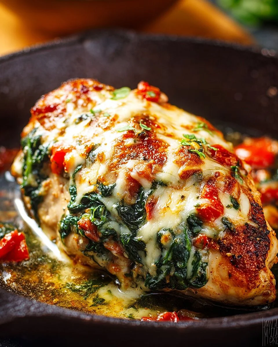 Spinach Stuffed Chicken Breast