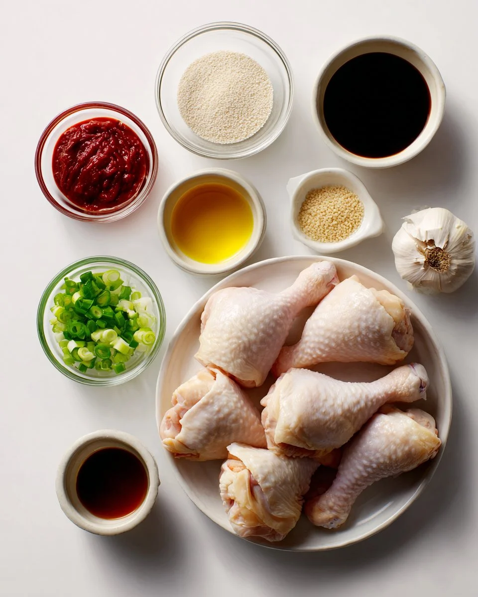 Sticky Honey Gochujang Chicken