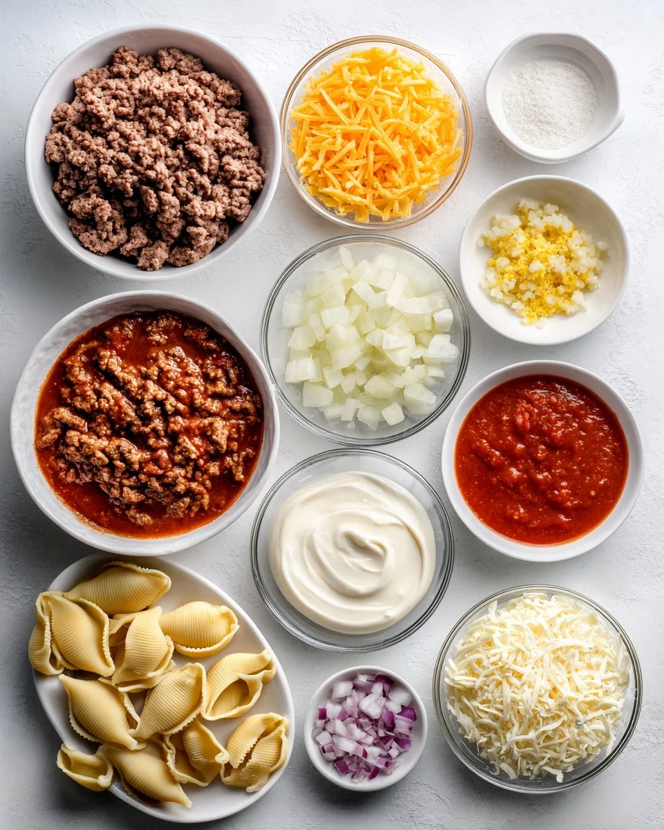 Stuffed Taco Pasta Shells