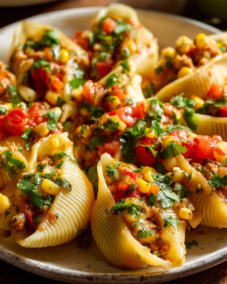 Stuffed Taco Pasta Shells