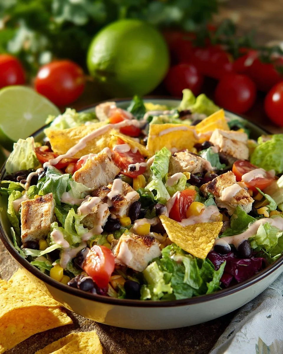Tex-Mex Chopped Chicken Salad