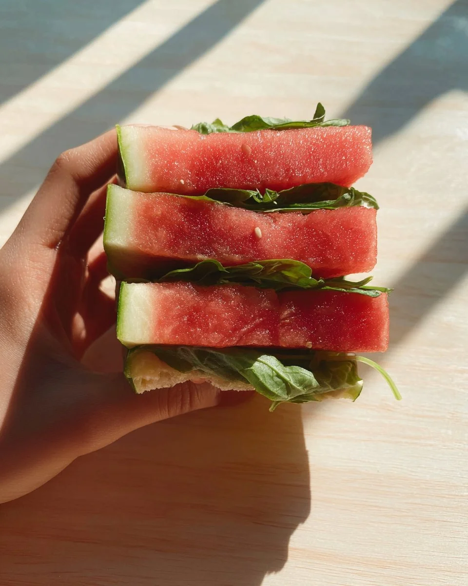 Viral Watermelon Sandwich