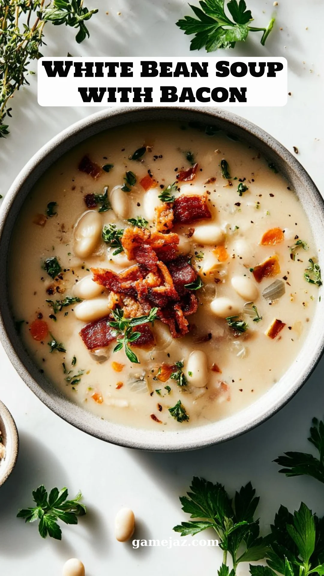 White Bean Soup with Bacon
