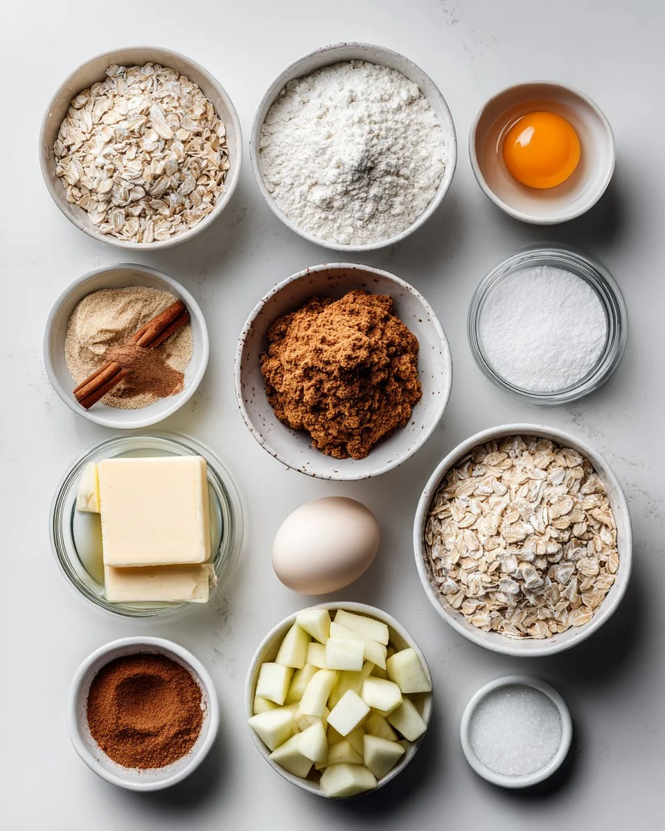 Apple Cinnamon Oatmeal Cookies
