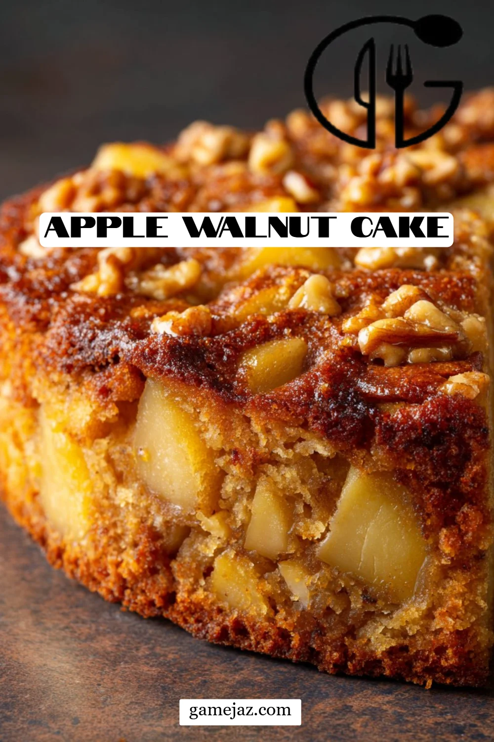 Apple Walnut Cake