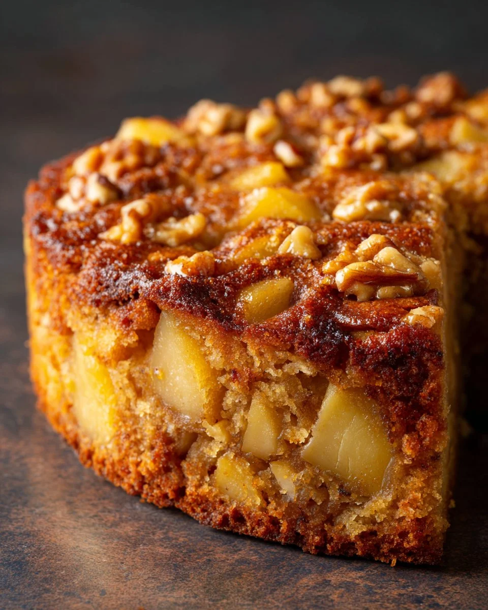 Apple Walnut Cake