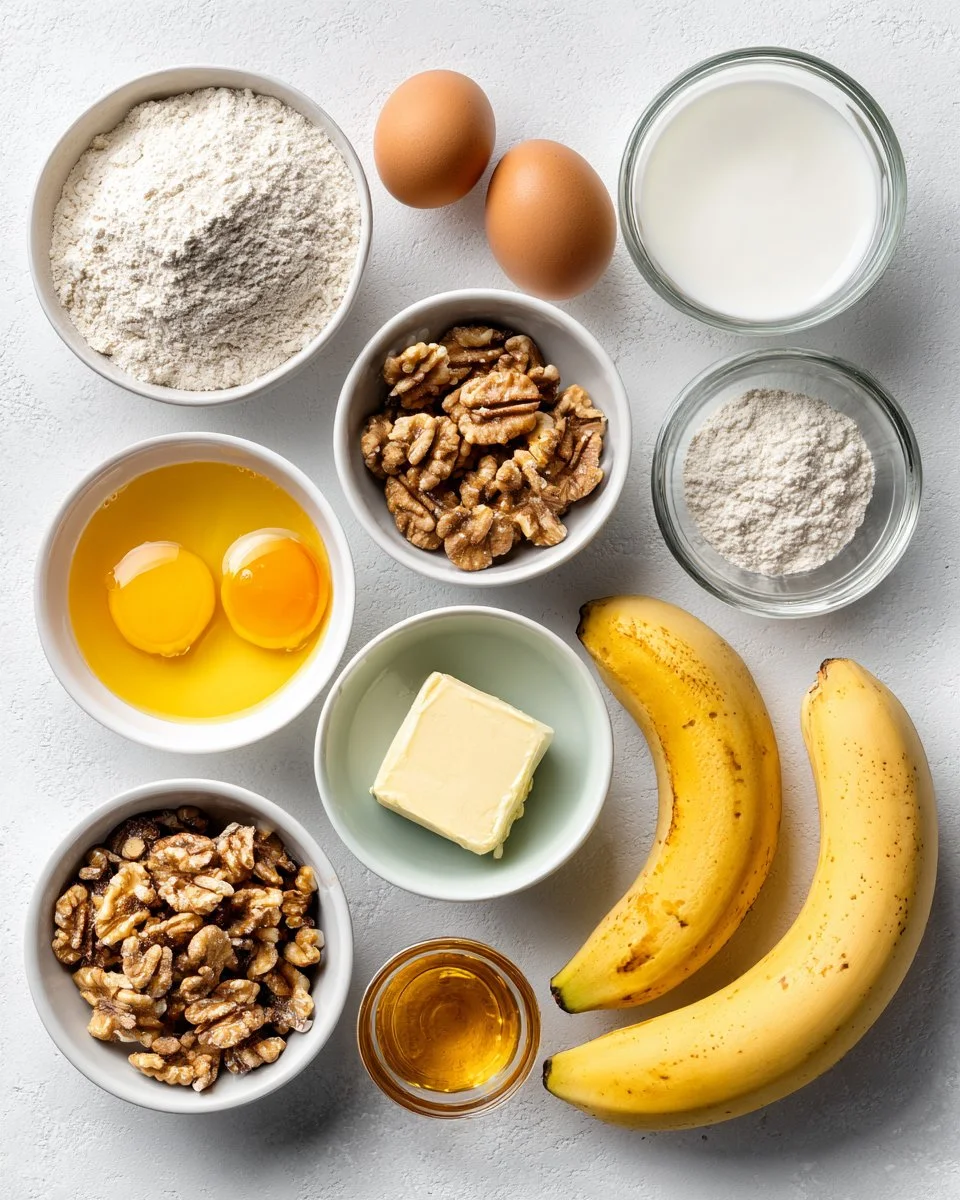 Banana Orange Walnut Bread