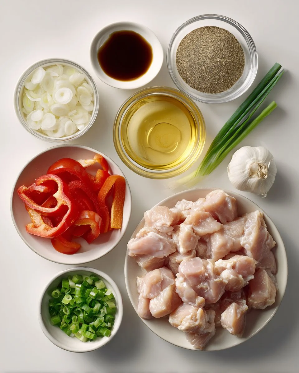 Black Pepper Chicken
