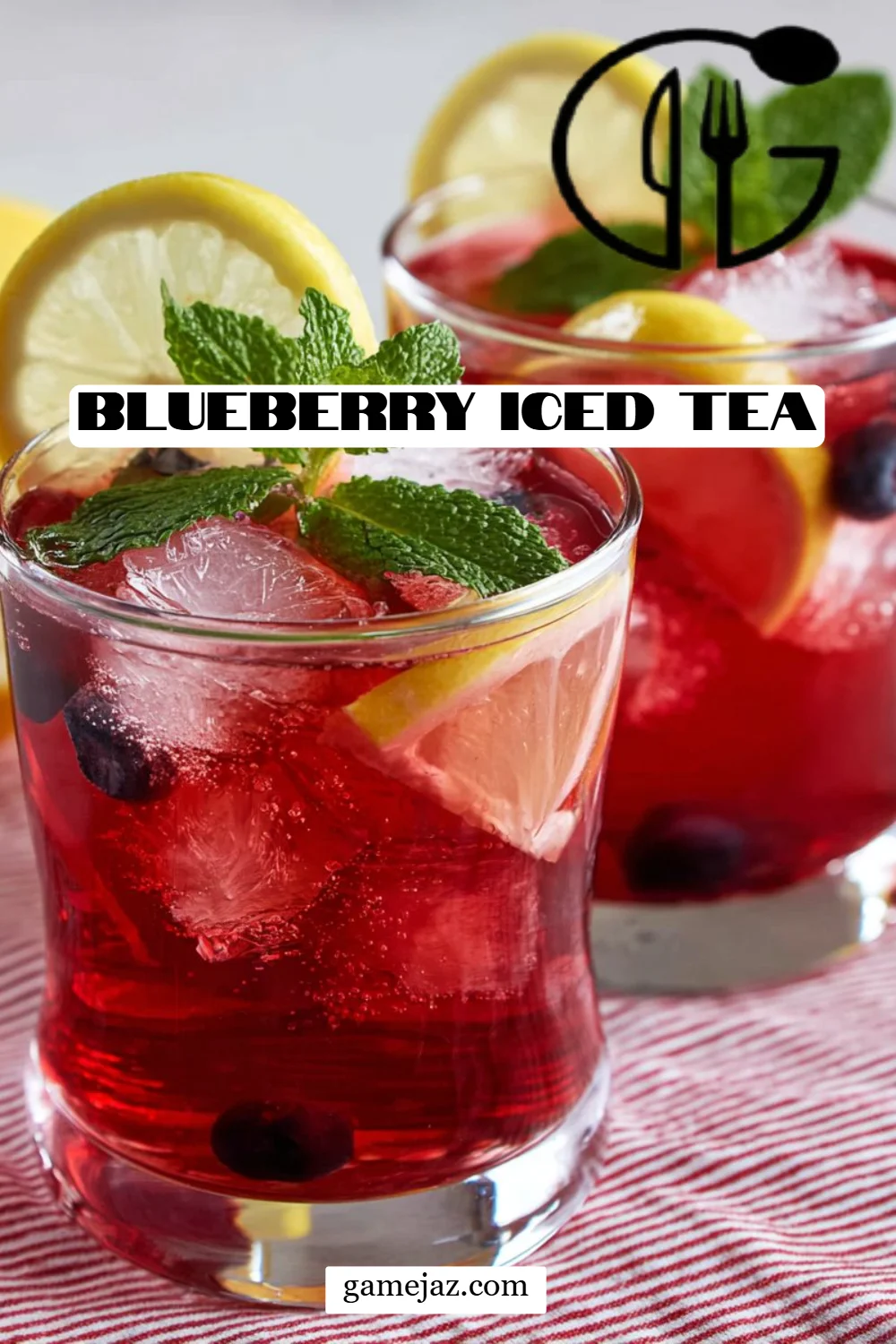 Blueberry Iced Tea