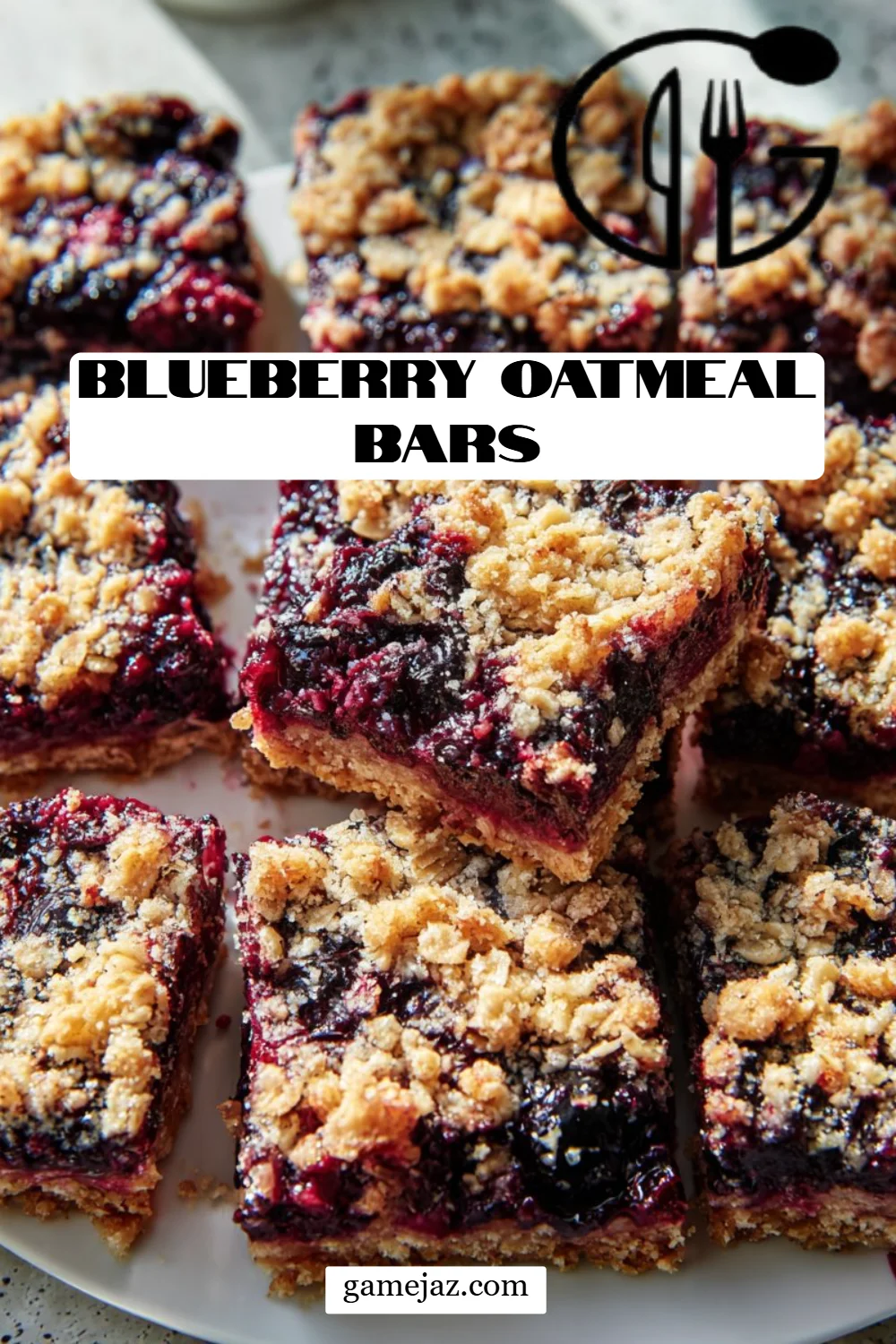 Blueberry Oatmeal Bars