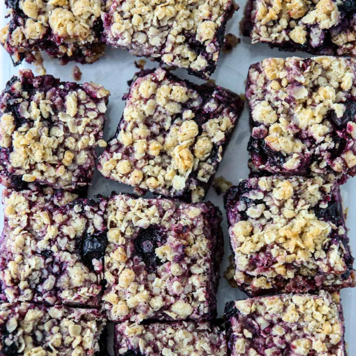 Blueberry Oatmeal Bars