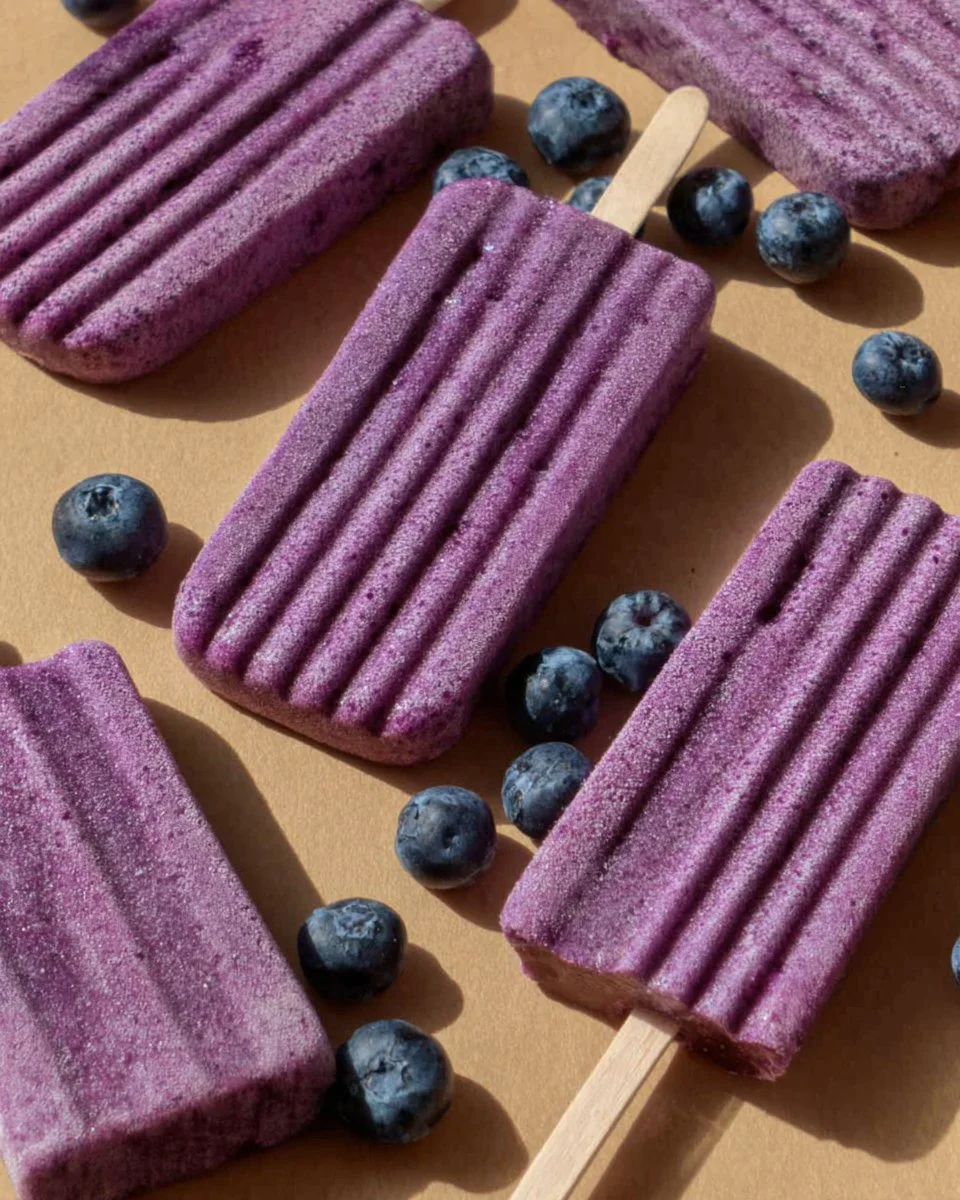 Blueberry Popsicles