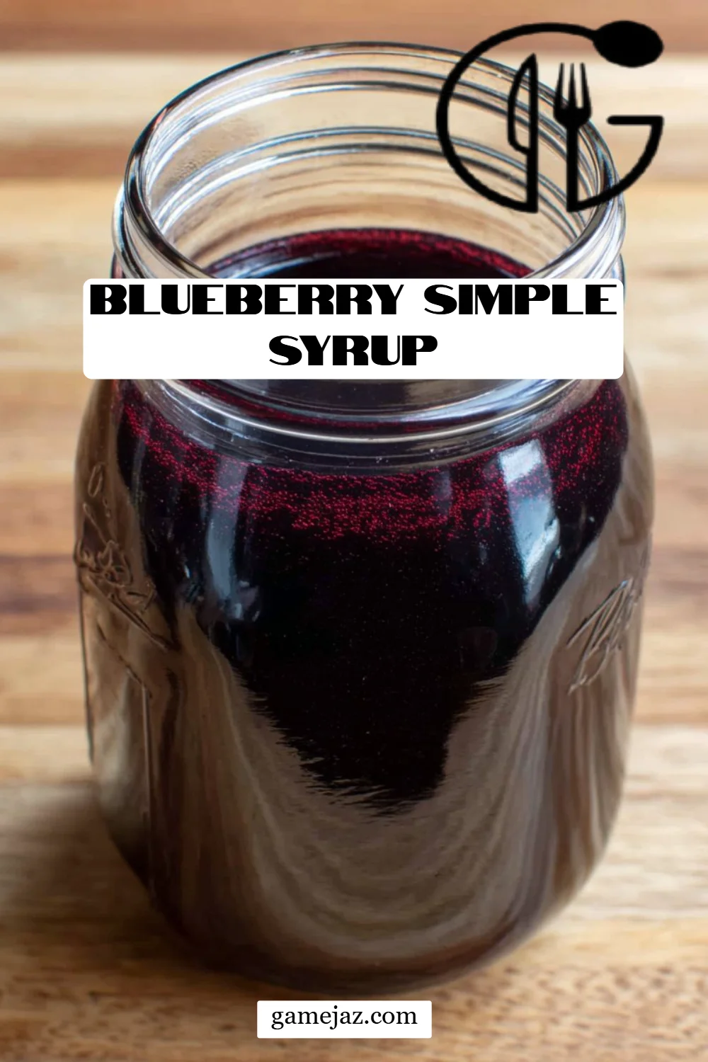 Blueberry Simple Syrup