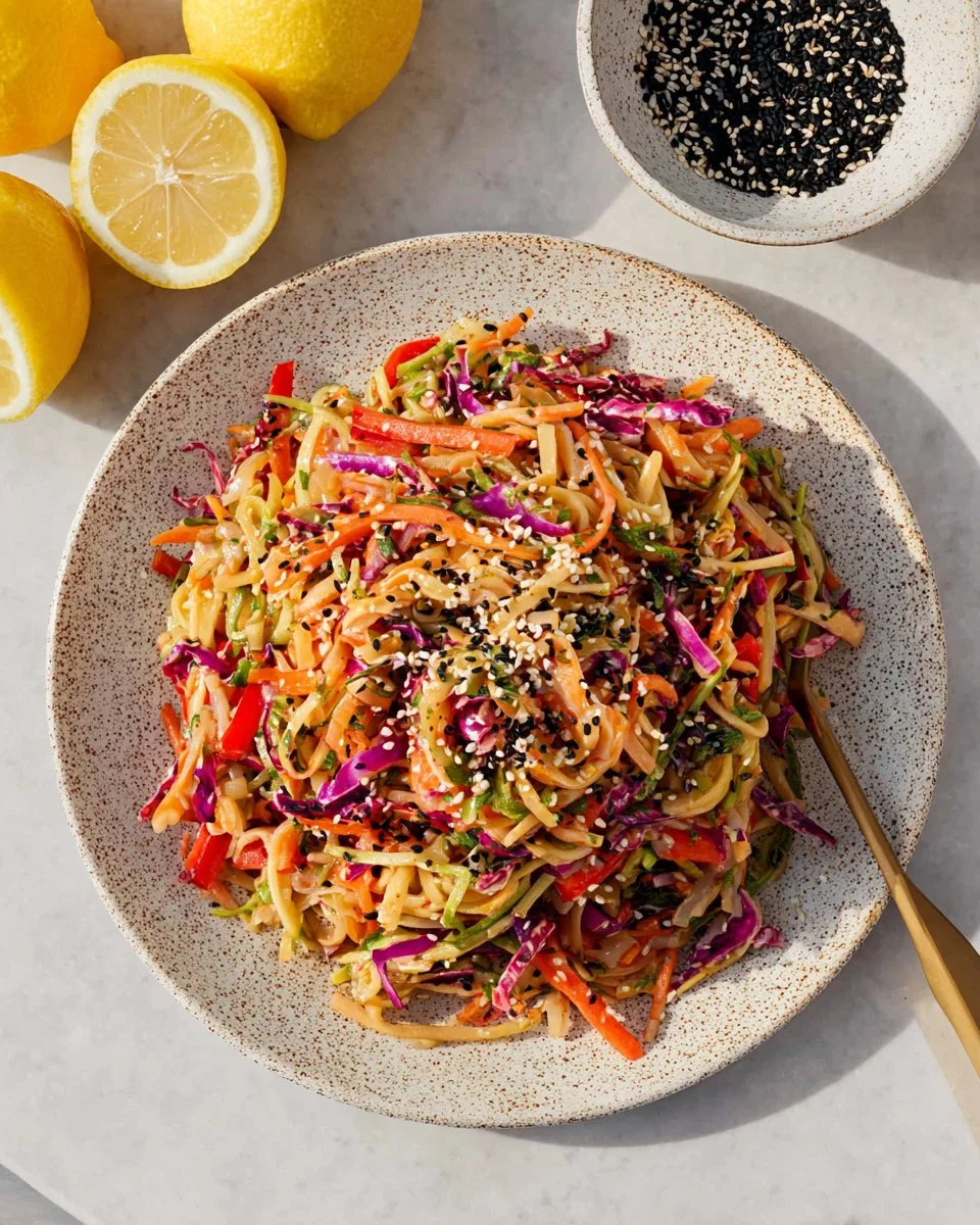 Cabbage Tofu Stir Fry With Spicy Tahini Sauce