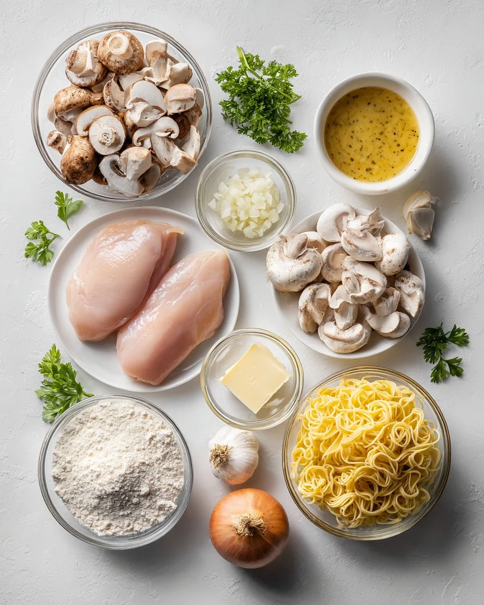 Chicken Mushroom Stroganoff