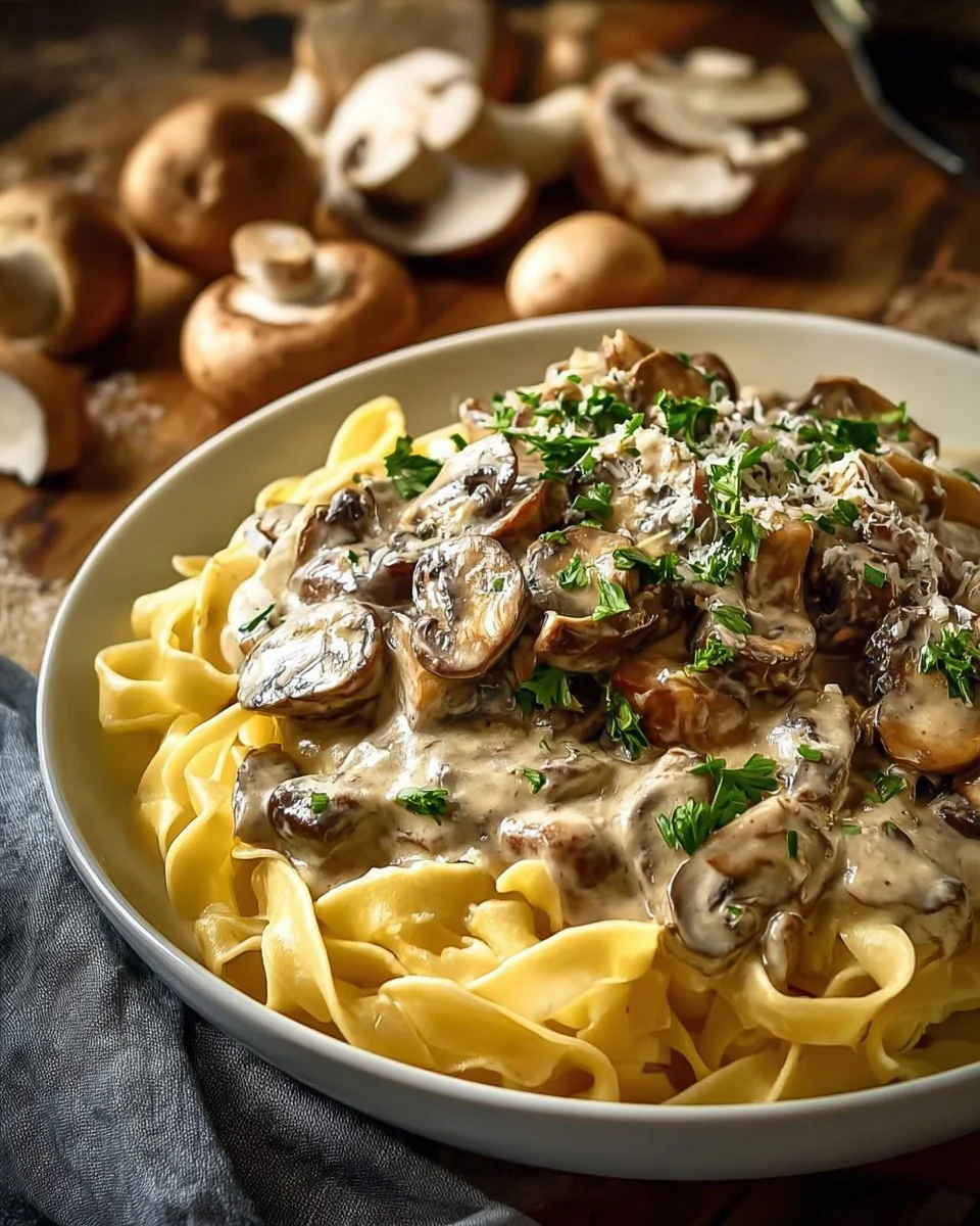 Chicken Mushroom Stroganoff