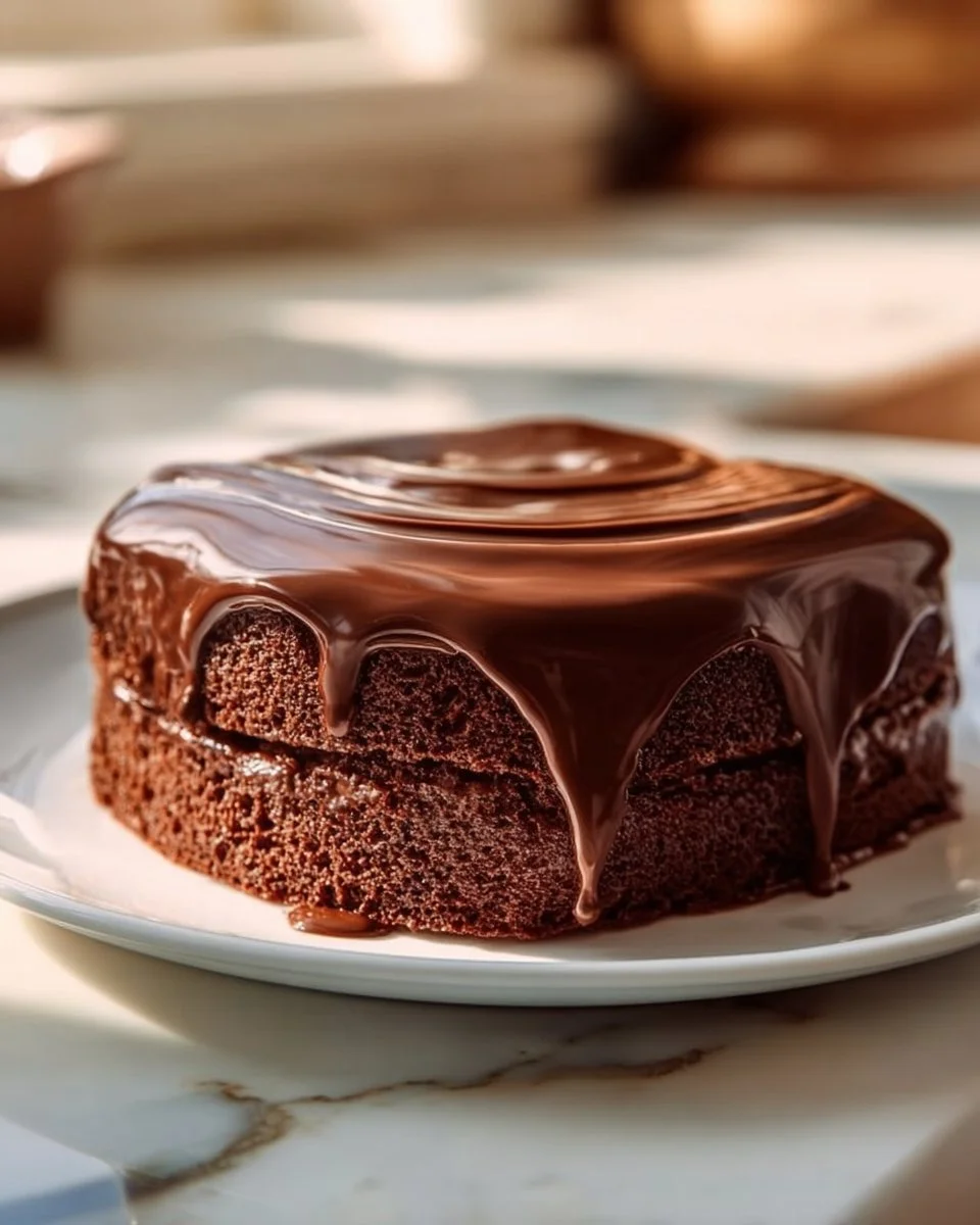 Deliciously moist Chocolate Three Milks Cake topped with whipped cream and chocolate shavings.