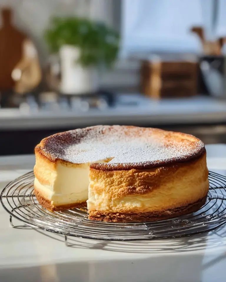 Classic New York baked cheesecake topped with fresh berries