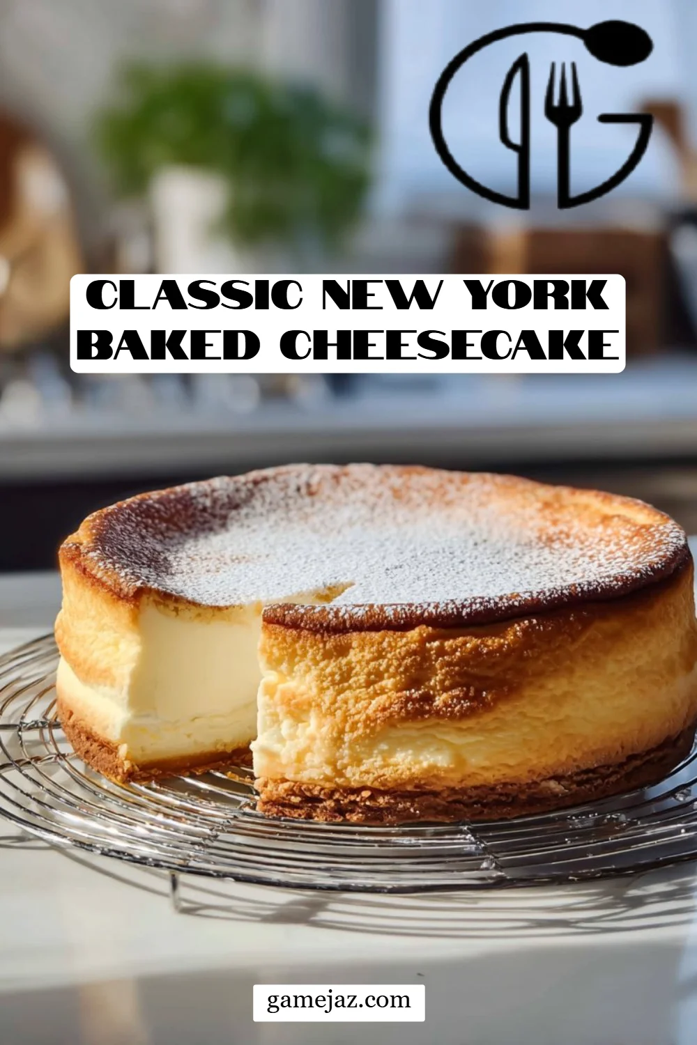 Classic New York Baked Cheesecake