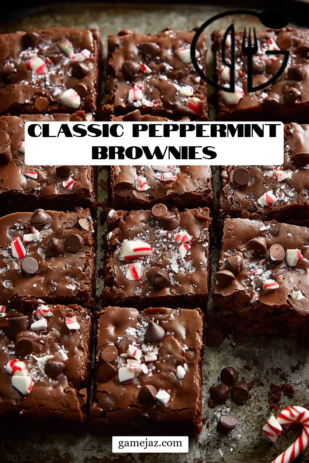 Classic Peppermint Brownies