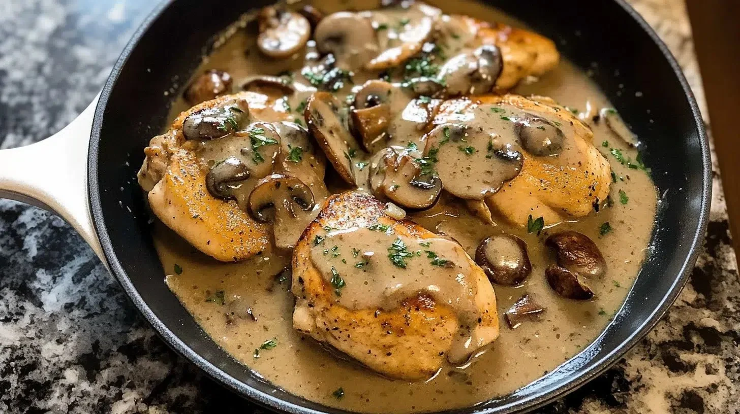 Creamy Mushroom Chicken