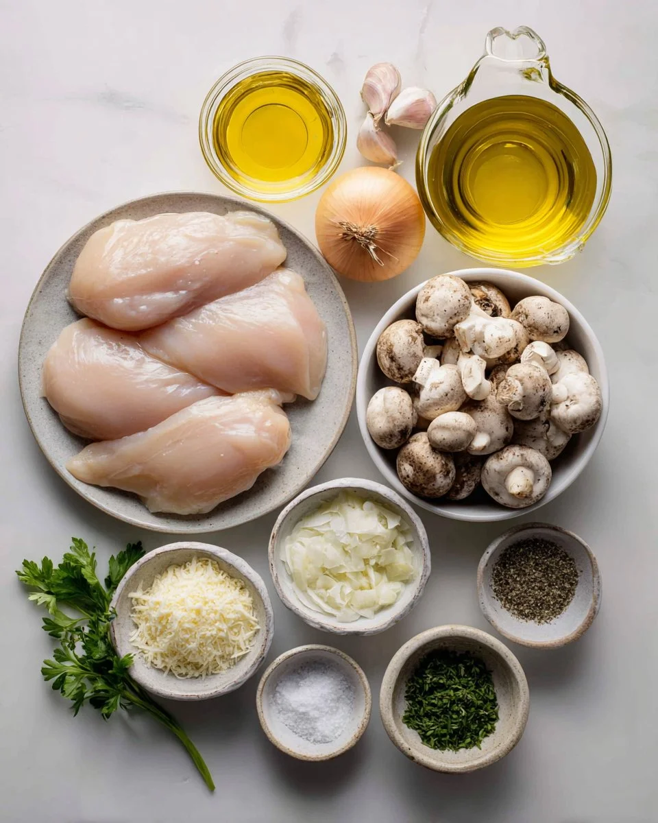 Creamy Mushroom Chicken Recipe