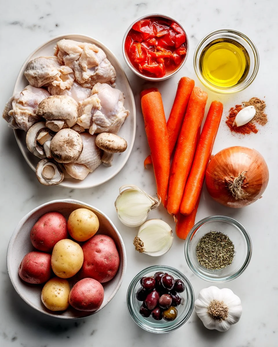 Crockpot Chicken Cacciatore